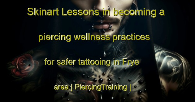Skinart Lessons in becoming a piercing wellness practices for safer tattooing in Frye area | PiercingTraining | PiercingClasses | SkinartTraining-United States